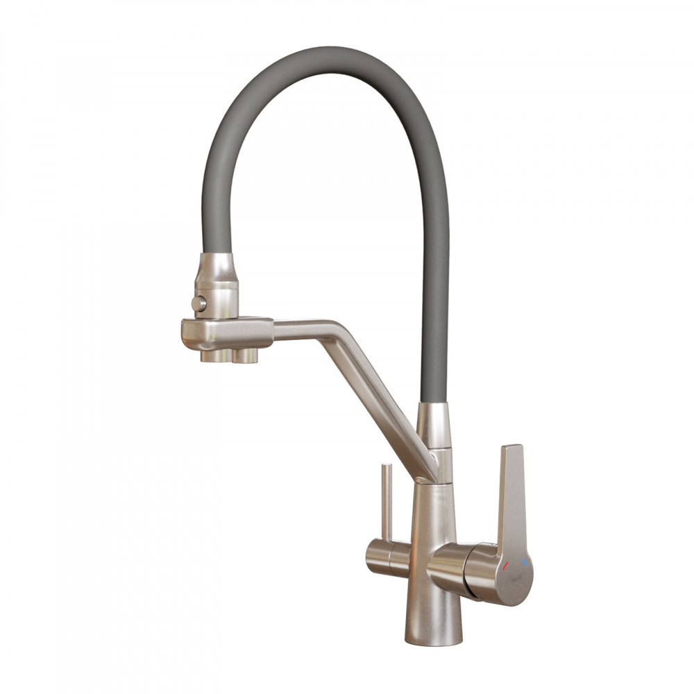 Смеситель для кухни с гибким изливом FAOP A4397-5